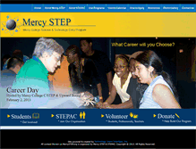 Tablet Screenshot of mercystep.org